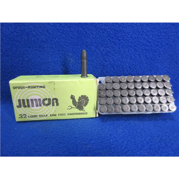 22 LR Junior Sport-Hunting Cartridges - Made in Russia