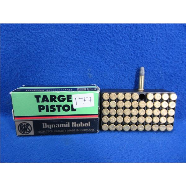 22 LR 40gr Dynamit Nobel Cartridges - Box of 50