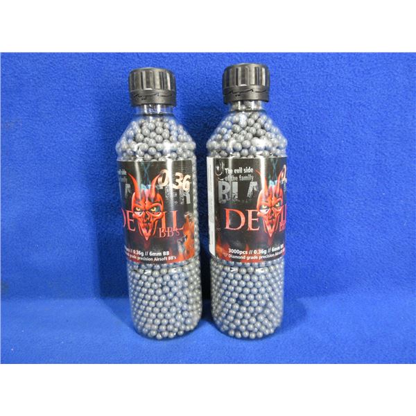 Blaster Devil Airsoft BB's - 0.36g/6mm BB
