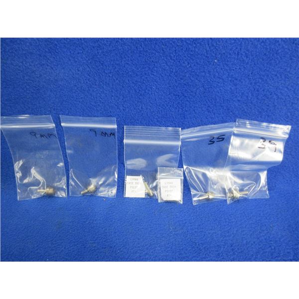6 Lyman Case Trim Pilots - 2 x 9MM, 2 x 24, 35, 39