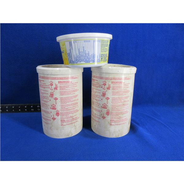 3 Tubs of Walnut Shell Media - Approx. 2.5 Kg