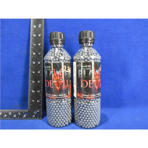 Blaster Devil Airsoft BB's - 0.36g/6mm BB