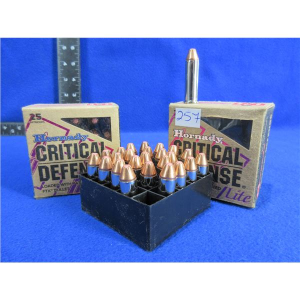 38 Spl 90gr FTX Critical Defense Hornady Cartridges