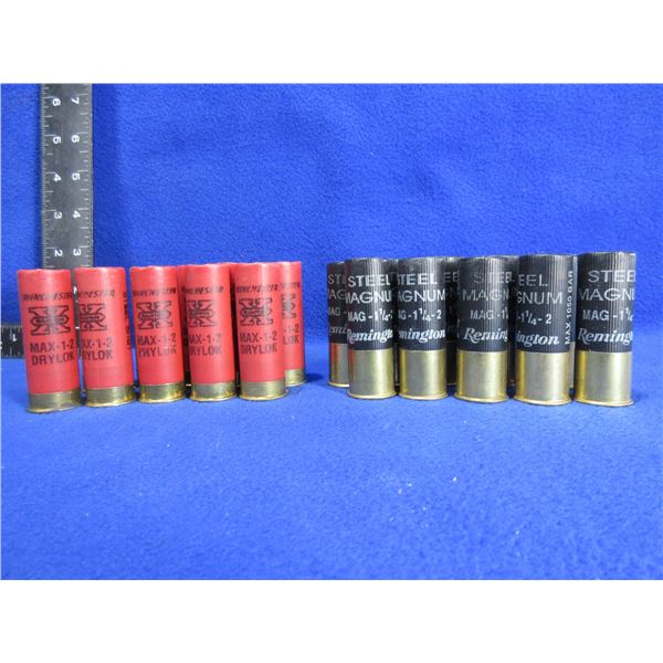 12 Ga 2 3/4" Winchester and Remington Shotshells