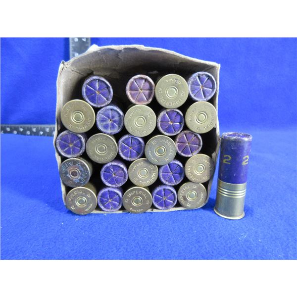 12 Ga 2 3/4" Mixed Paper Shotshells - Box of 25