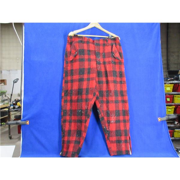 Thermo-King Plaid Pants - Approx. 38-40" Waist