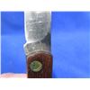 Image 3 : Folding Locking Knife - Stainless Brasil with Leather Sheath
