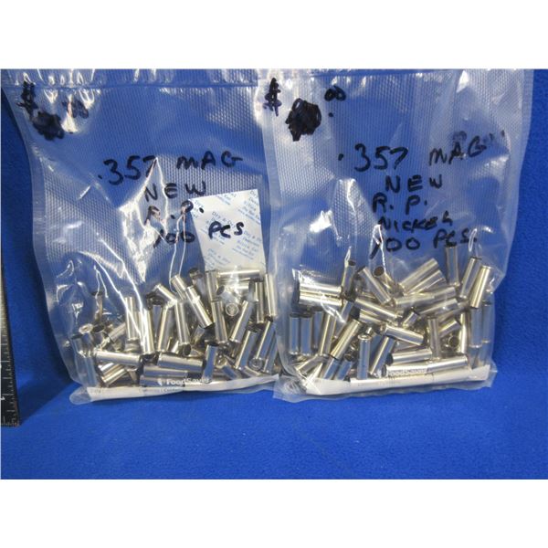 NEW - Brass Only - 357 Mag R P Headstamp Unprimed