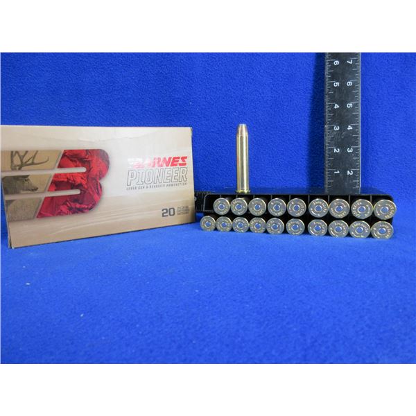 45-70 Gov't 400gr Original Barnes Pioneer Cartridges