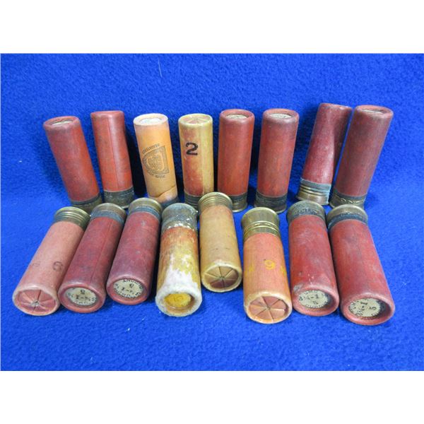 12 Ga 2 3/4" Assorted Paper Shotshells - Bag of 16