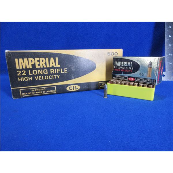 Collector Ammo - 22 LR HV CIL Imperial Cartridges