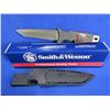 Image 2 : NEW - Smith & Wesson Fixed Tanto Blade Knife