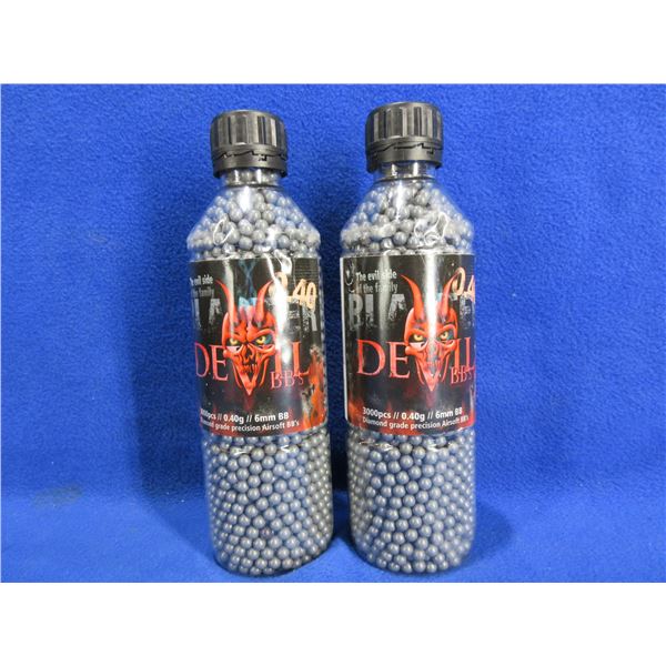 Blaster Devil Airsoft BB's - 0.40g/6mm BB