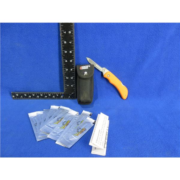 Wiebe Hunter's Choice Folding Scalpel Knife with Blades