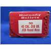 Image 2 : 45 Cal. .458" 350gr RN Hornady Bullets - Box of 39