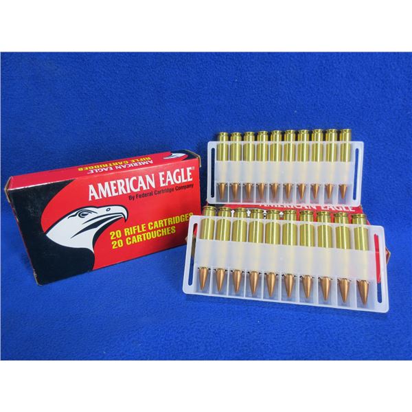 308 Win. 150gr FMJ BT American Eagle Federal Cartridges