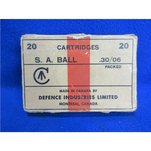 Collector Ammo - 30-06 S.A. Ball Defence Industries Ltd.