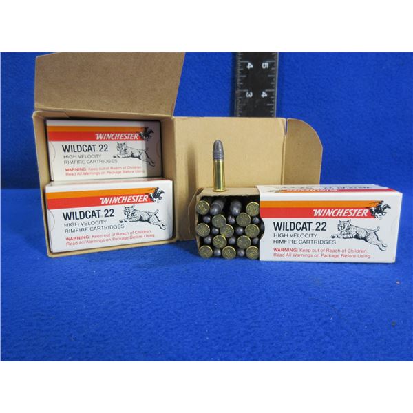 22 LR 40gr HV Wildcat 22 Winchester Cartridges