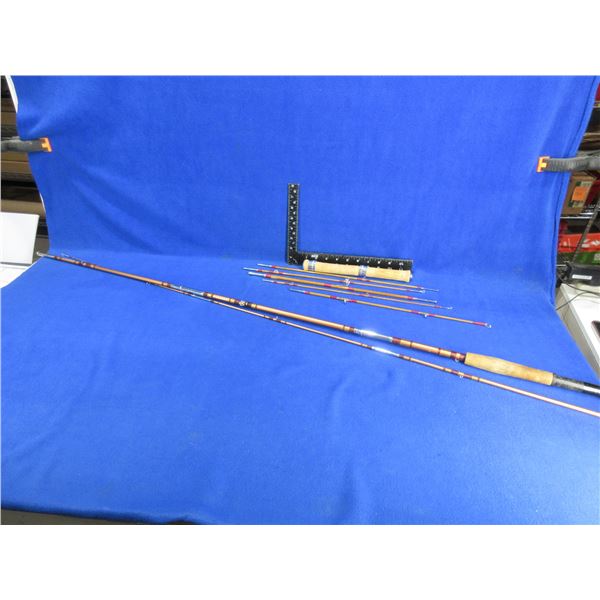 2 Unknown Fly Fishing Rods - 1 Rod is Incomplete