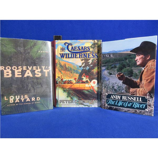 3 Books - Roosevelt's Beast, Caesers of the Wilderness