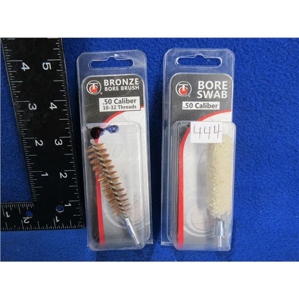 NEW - 50 Cal Bore Swab and Bronze Bore Brush