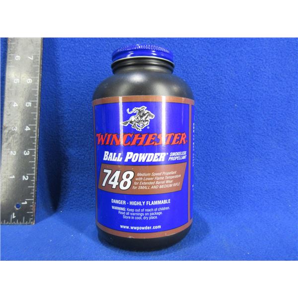 Winchester Ball Powder 748 - Sealed 1 lb Tub