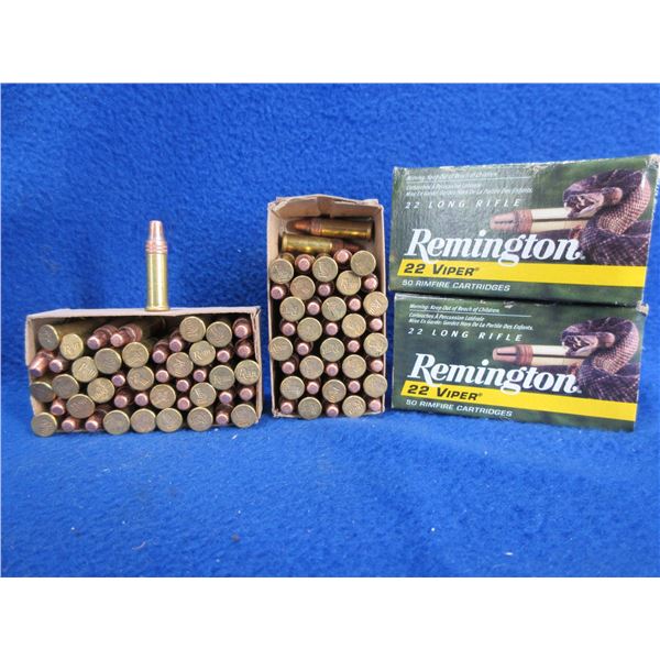 22 LR 36gr HV 22 Viper Remington Cartridges
