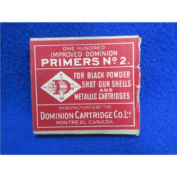 Collector Primers - Dominion No. 2 Shotshell Primers