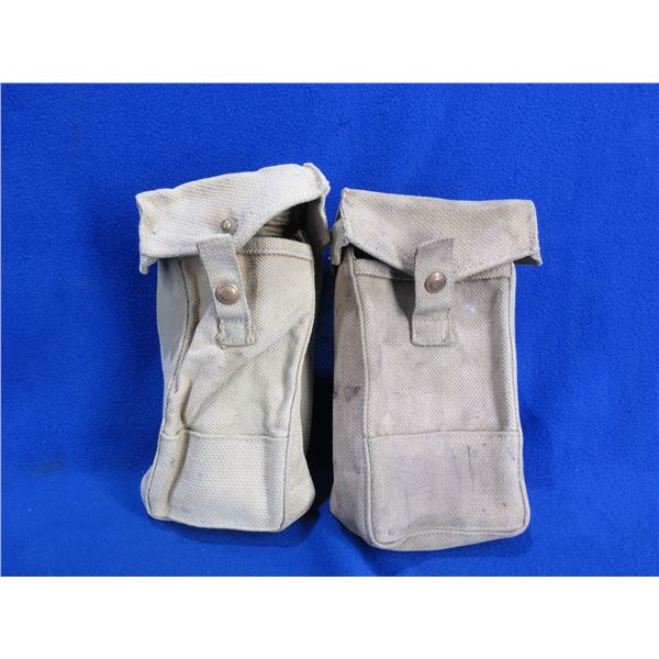 2 Unknown Military Ammo/Magazine Pouches
