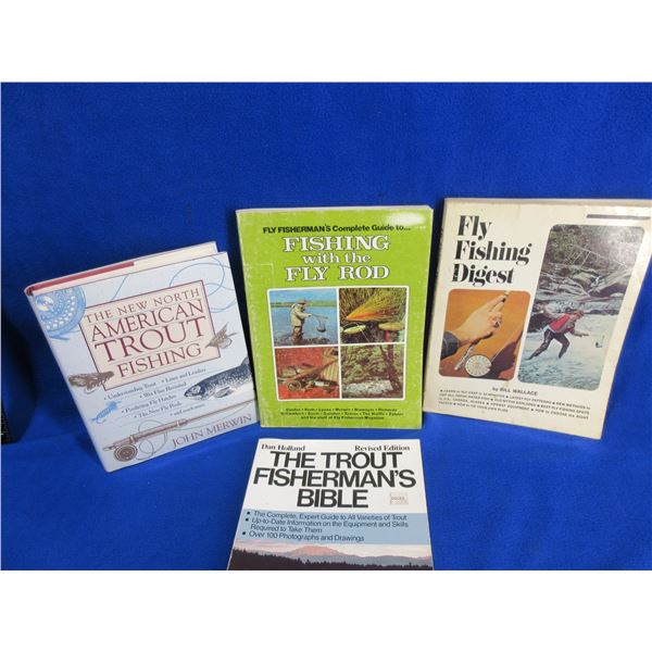 4 Books - Fishing Digest, Trout Fishing, Fly Fishing, Trout