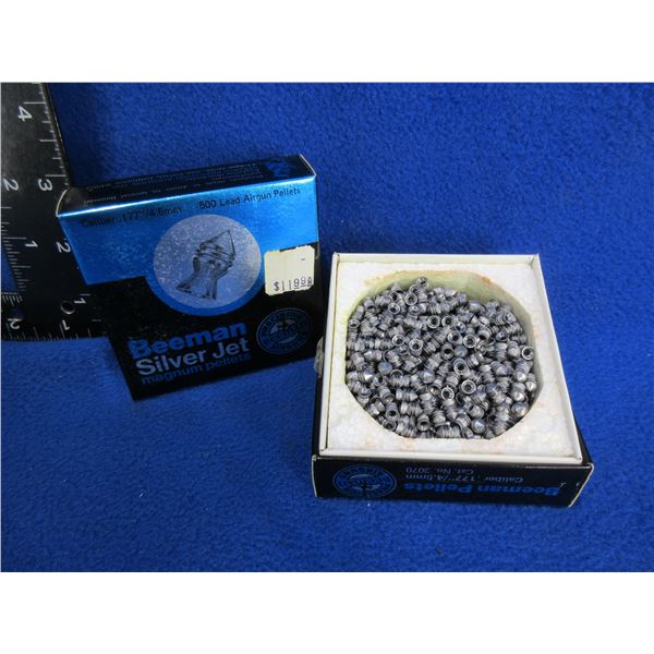 177 Cal. Beeman Silver Jet Magnum Pellets - 2 Boxes of 500