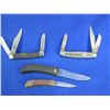 Image 3 : 4 Folding Pocket Knives