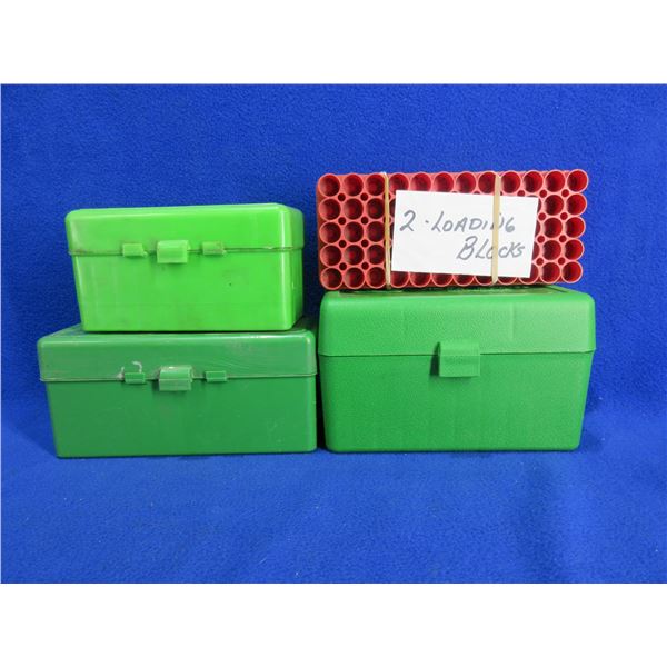 3 Ammo Boxes and 2 Loading Blocks