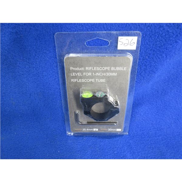 NEW - 25.4MM Riflescope Bubble Level with Compass