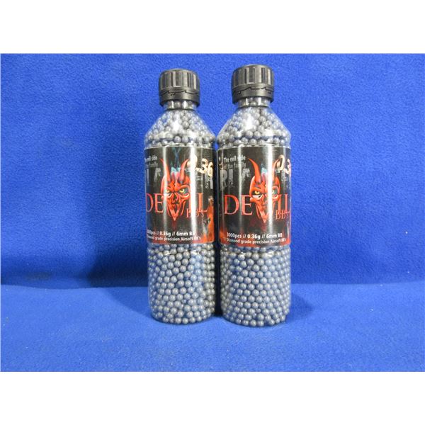 Blaster Devil Airsoft BB's - 0.36g/6mm BB