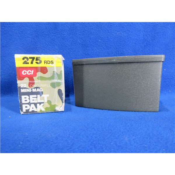 22 LR Mini Mag Belt Pack CCI Cartridges - Box of 275
