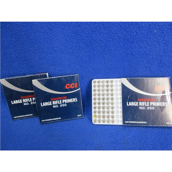 CCI No. 250 Large Rifle Primers
