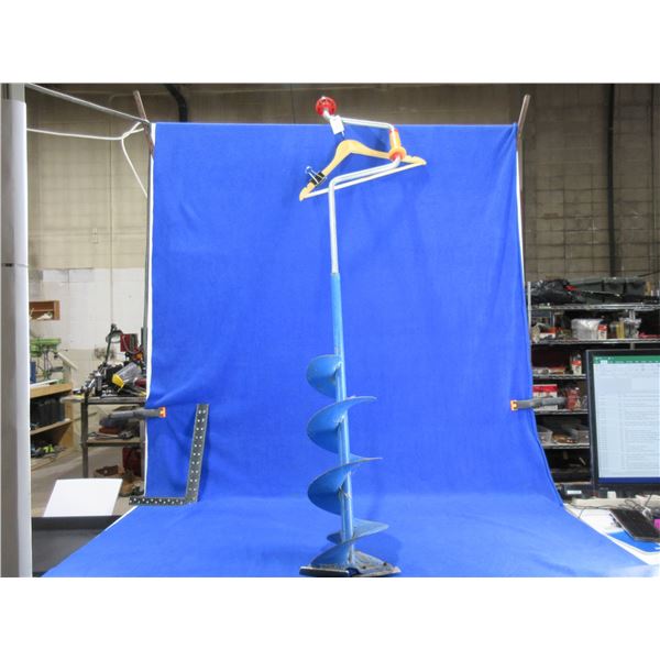 Mora Sweden Manual Ice Auger - 8" Blade, 58" Height