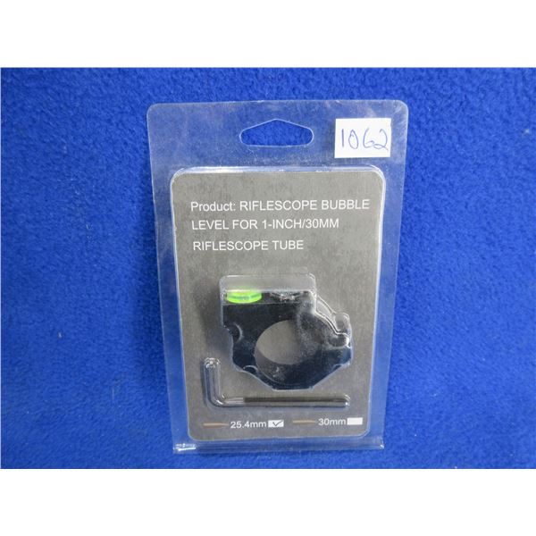NEW - 25.4MM Riflescope Bubble Level with Compass