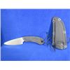 Image 1 : Defender Fixed Blade Knife with Sheath - 4" Blade
