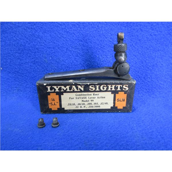 Lyman Combination Rear Peep Sight for Savage Lever Action