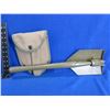 Image 1 : WWII US Military Trench Shovel with Canvas Cover