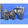 Image 1 : 3 Leather Handgun Holsters