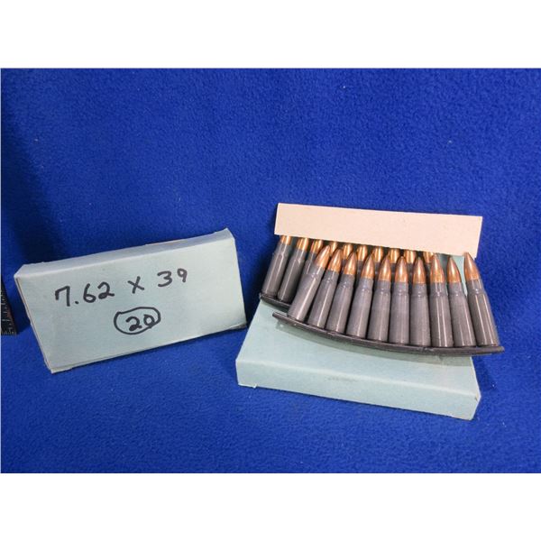 Collector Ammo - 7.62X39 Military Cartridges Stripper Clips