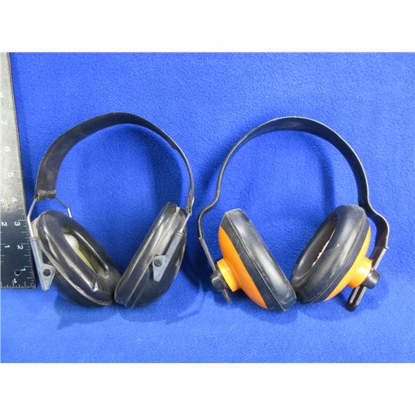 2 Sets of Hearing Protection Ear Muffs