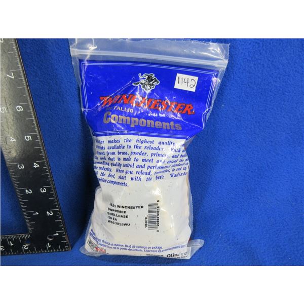 NEW - Brass Only - 38-55 Win. Unprimed Winchester