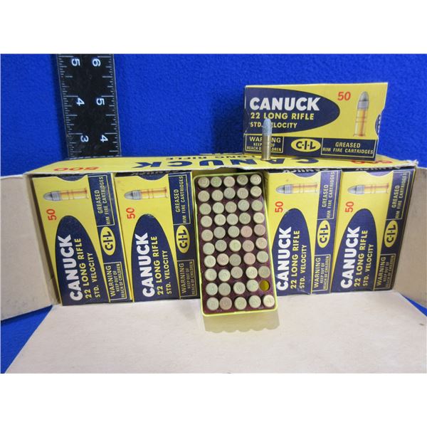 Collector Ammo - 22 LR SV Canuck CIL Cartridges