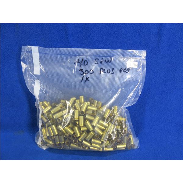 Brass Only - 40 S&W 1X Fired Unprimed