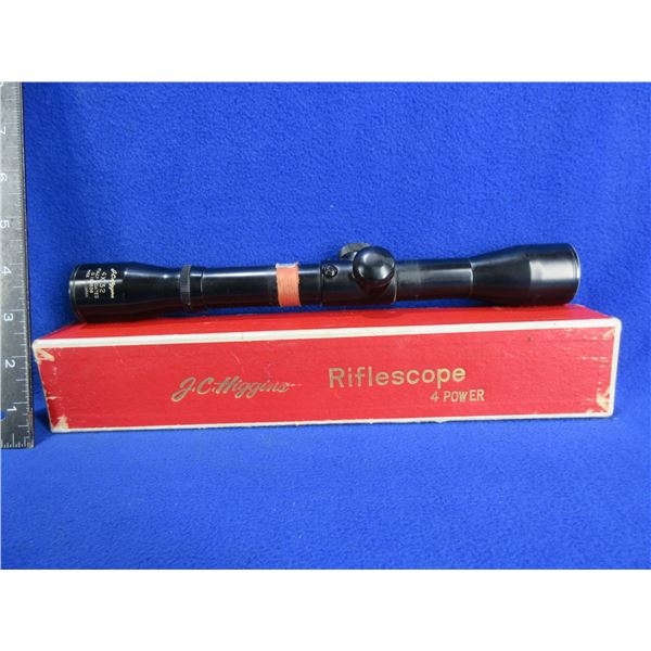 J.C. Higgins 4x32 1" Riflescope - Appears Clear