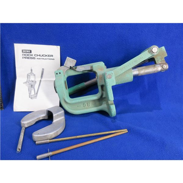RCBS Rock Chucker Reloading Press with 2 Primer Tubes